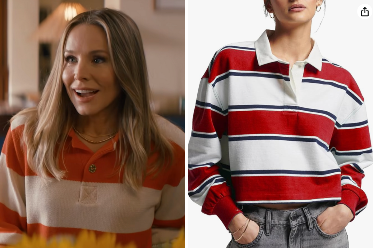 Joanne from the show "Nobody Wants This" with corresponding fashion