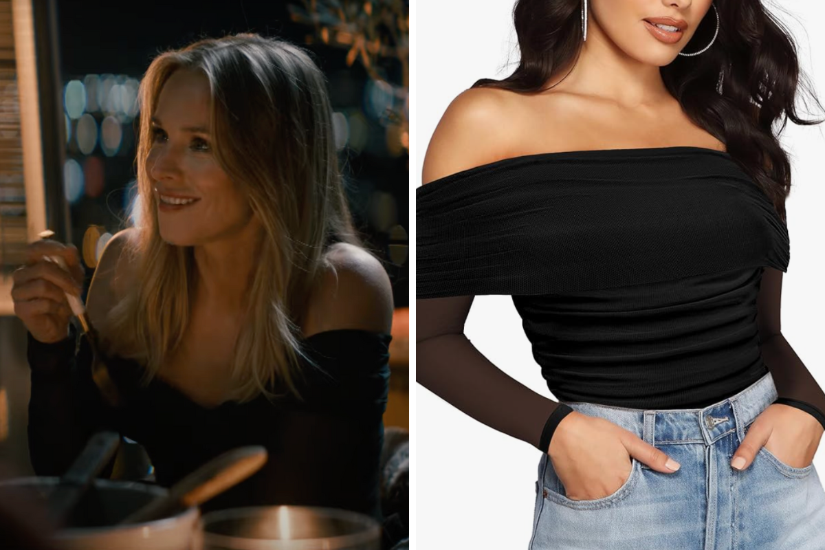 Joanne from the show "Nobody Wants This" with corresponding fashion