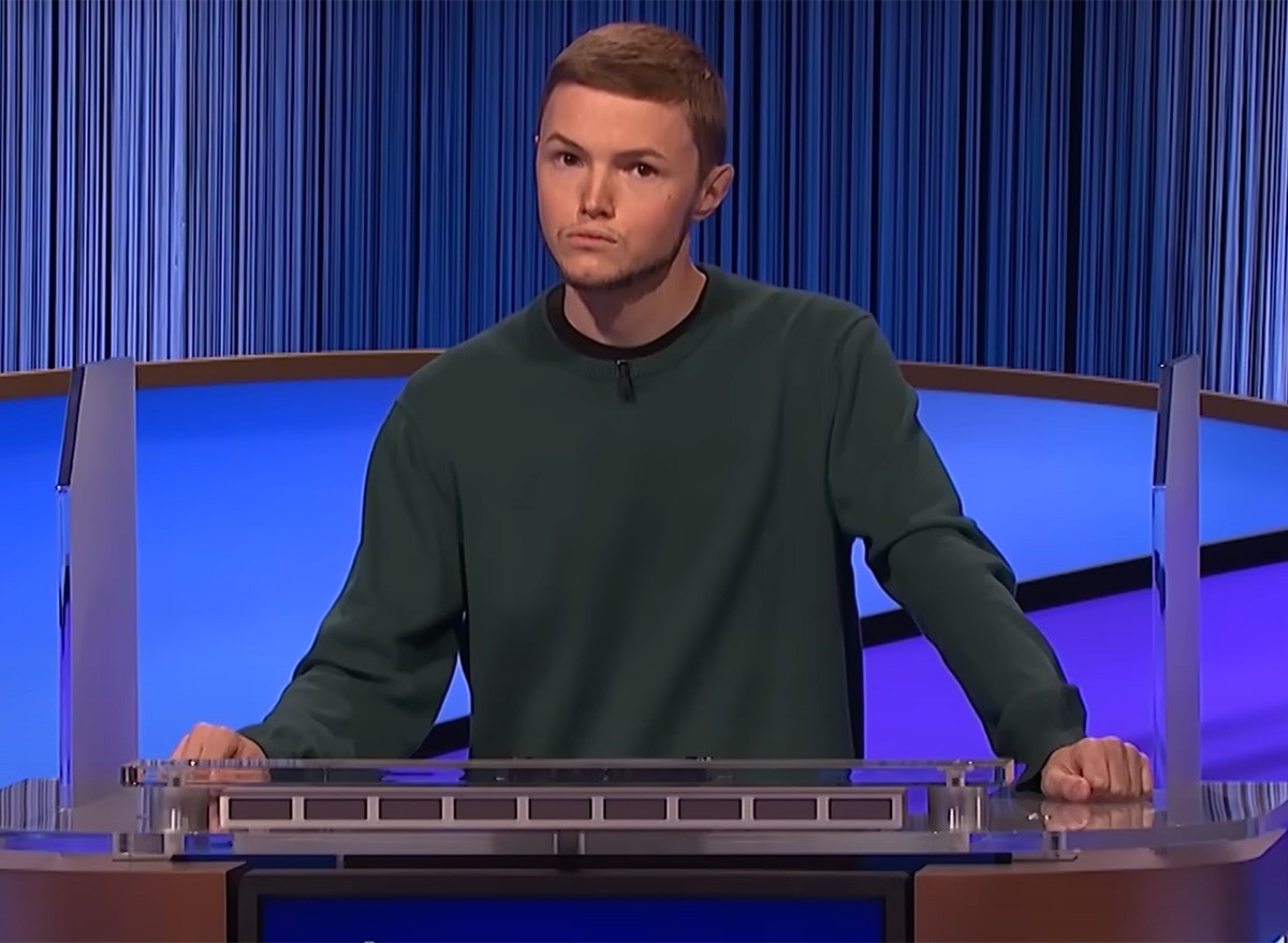 Daniel Gately on the October 7, 2024 episode of Jeopardy!