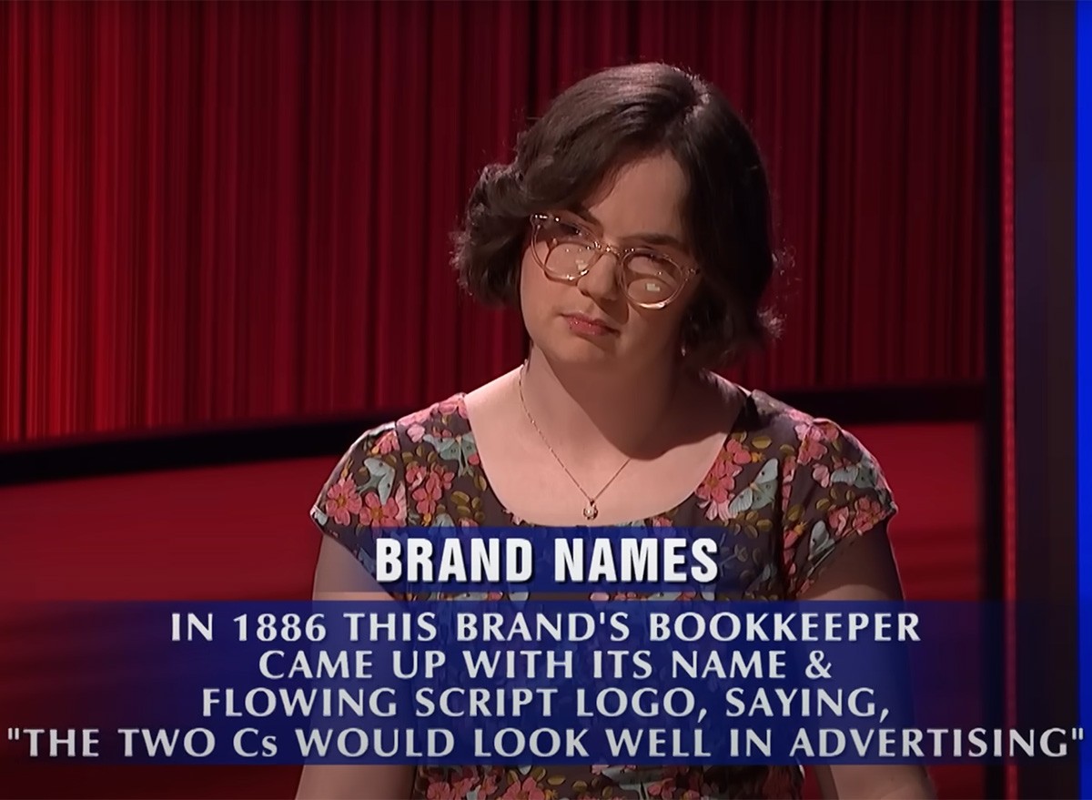 Amanda Prusila on the October 7, 2024 episode of Jeopardy!