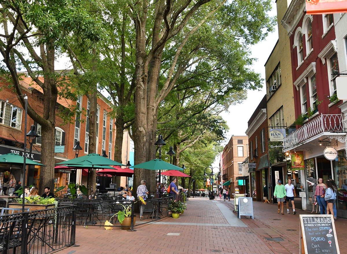 Downtown Charlottesville, Virginia