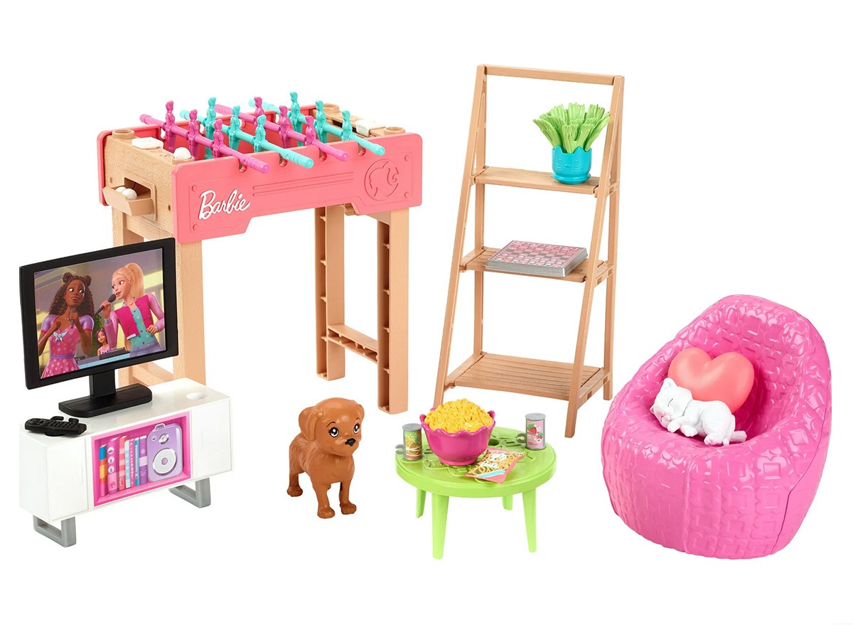 Barbie World Game Room Set