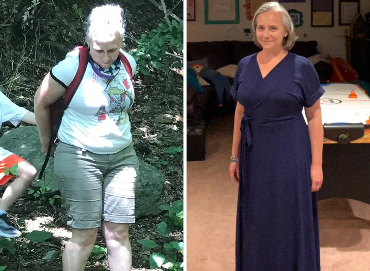 Marni Penning Coleman before and after cutting out sugar