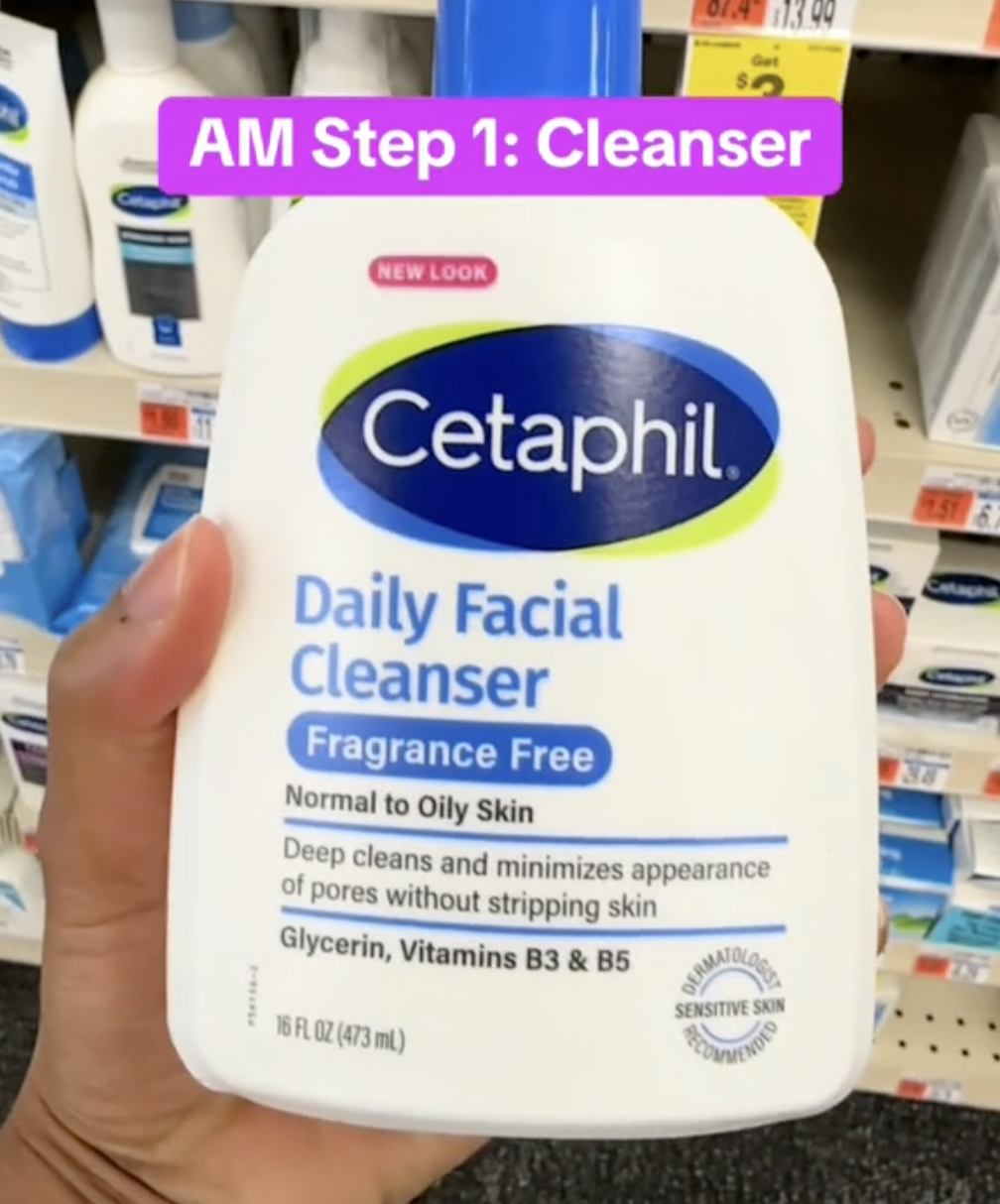 Cetaphil daily facial cleanser