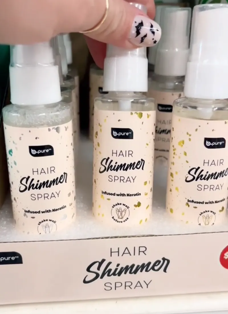 B.Pure Hair Shimmer Spray