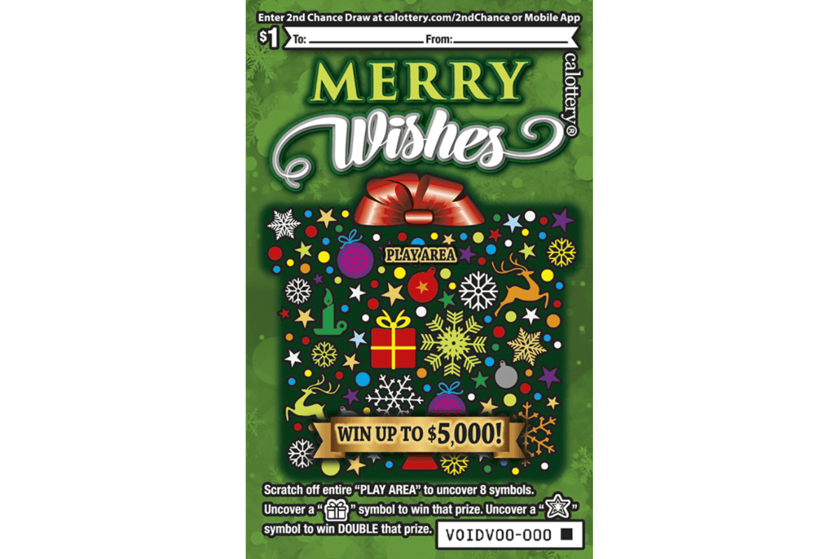 Merry Wishes scratch-off