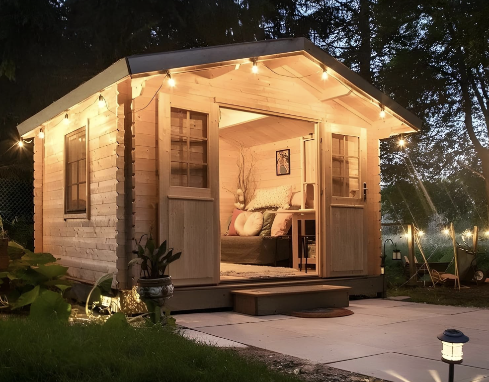 Amazon's Tiny Log Cabin Is a Rustic Retreat for Under $10K