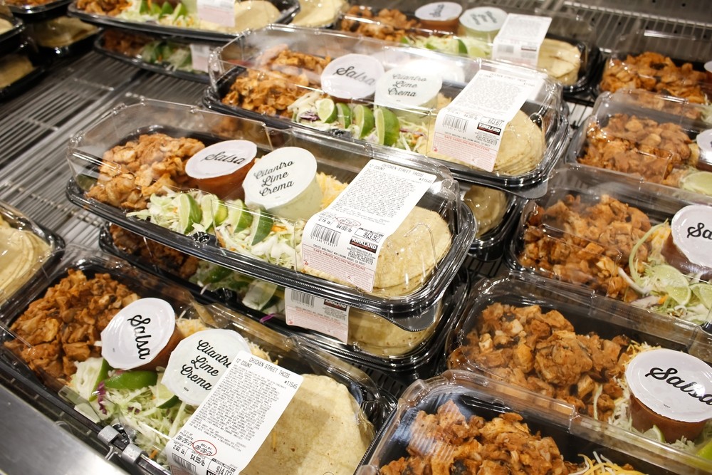 Street taco kits at Costco