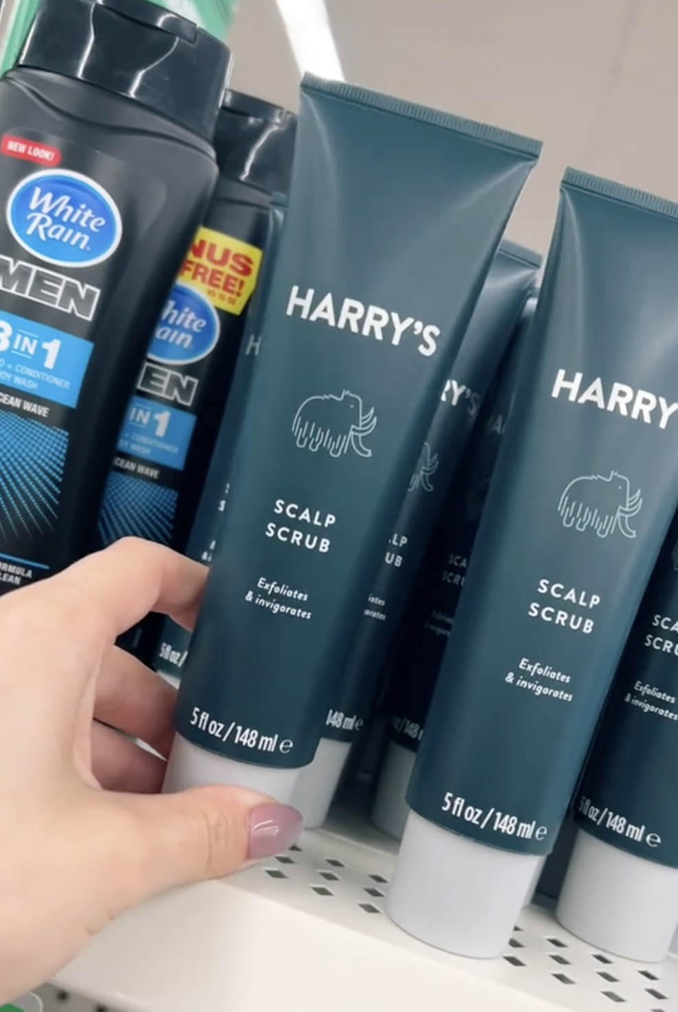 Harry's scalp scrub at Dollar Tree