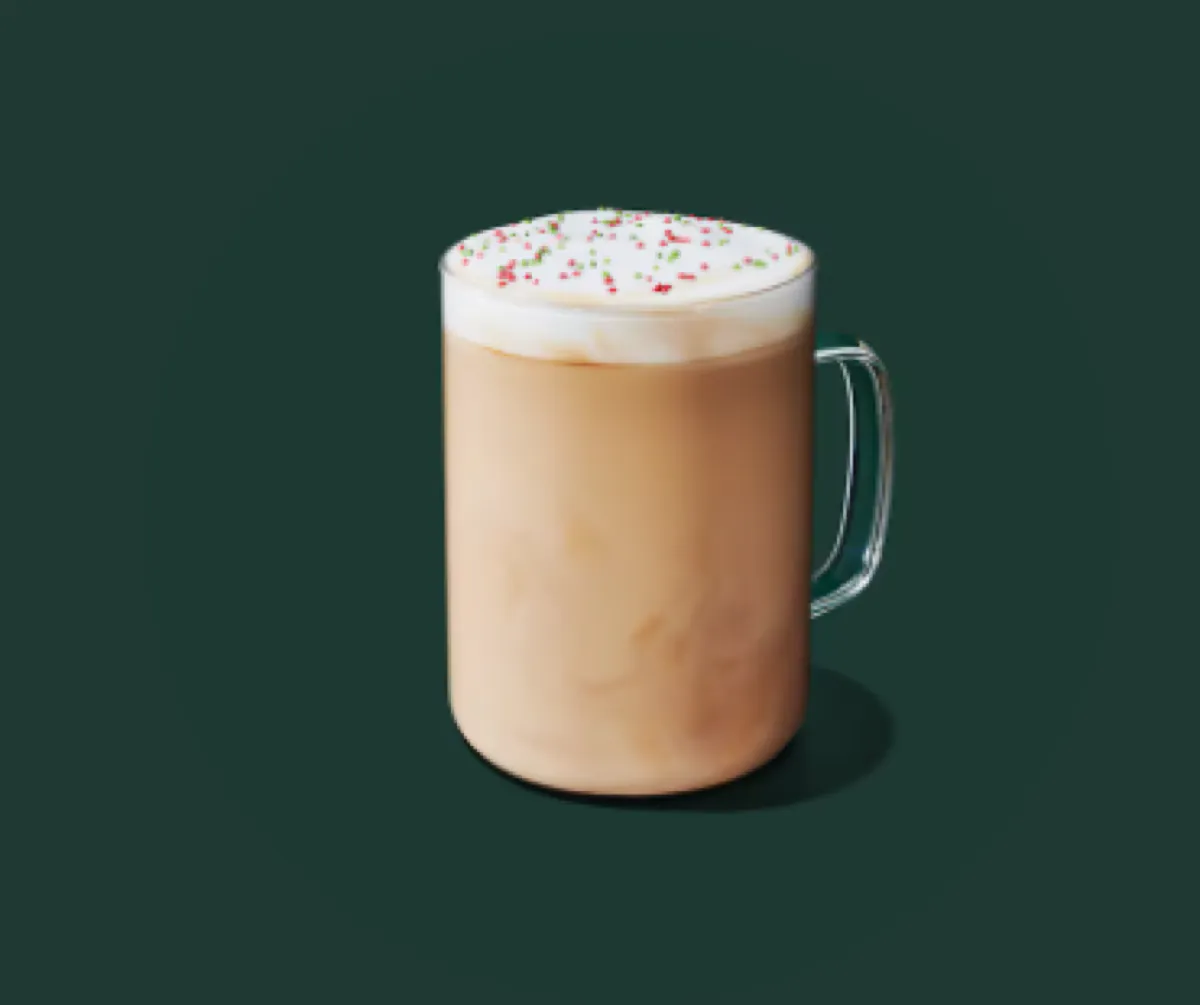 sugar cookie almond latte hot