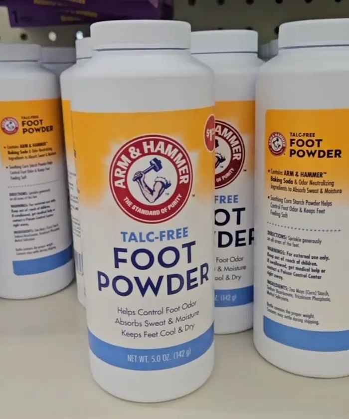 Arm & Hammer Talc-Free Foot Powder at Dollar Tree