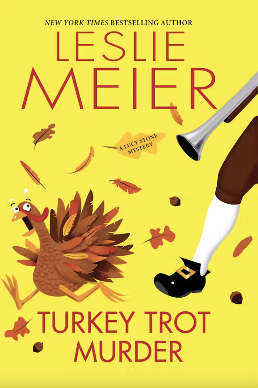 Book cover of "Turkey Trot Murder" by Leslie Meier