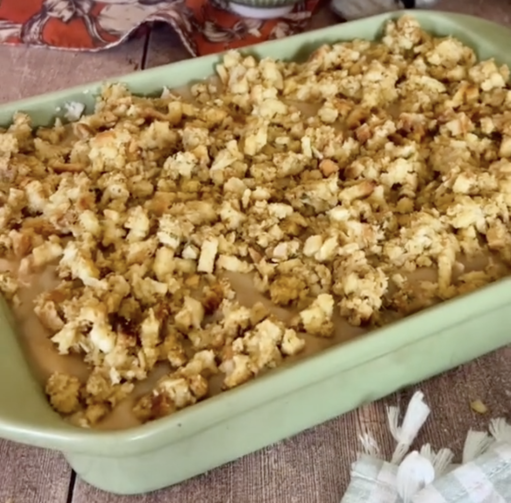 Thanksgiving leftover casserole