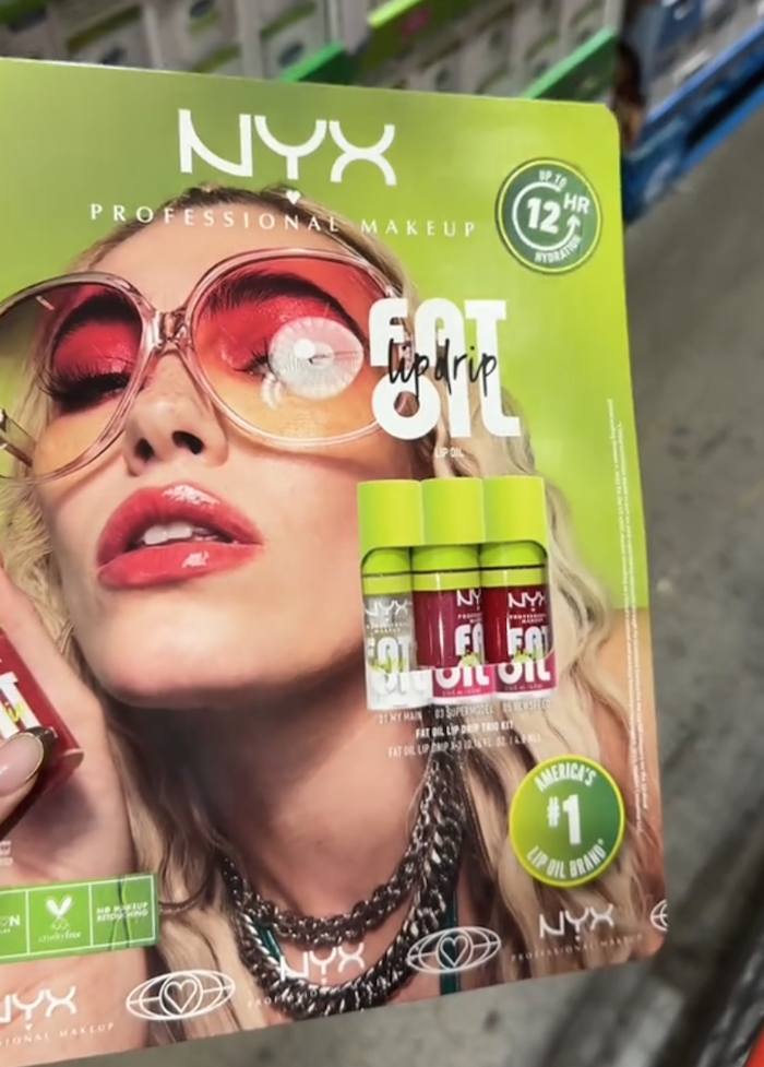 Nyx Fat Lip Oil 3-pack at Costco