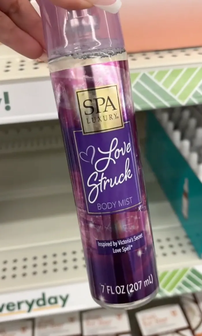 Spa Luxury Body Mist at Dollar Tree