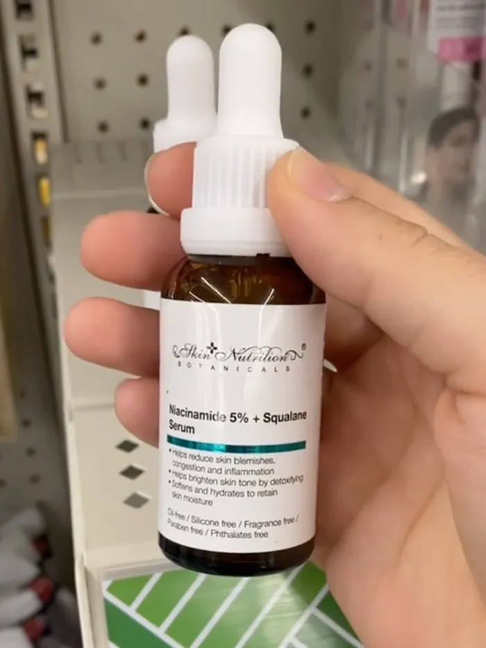 Skin Nutrition Niacinamide + Squaline Serum at Dollar Tree