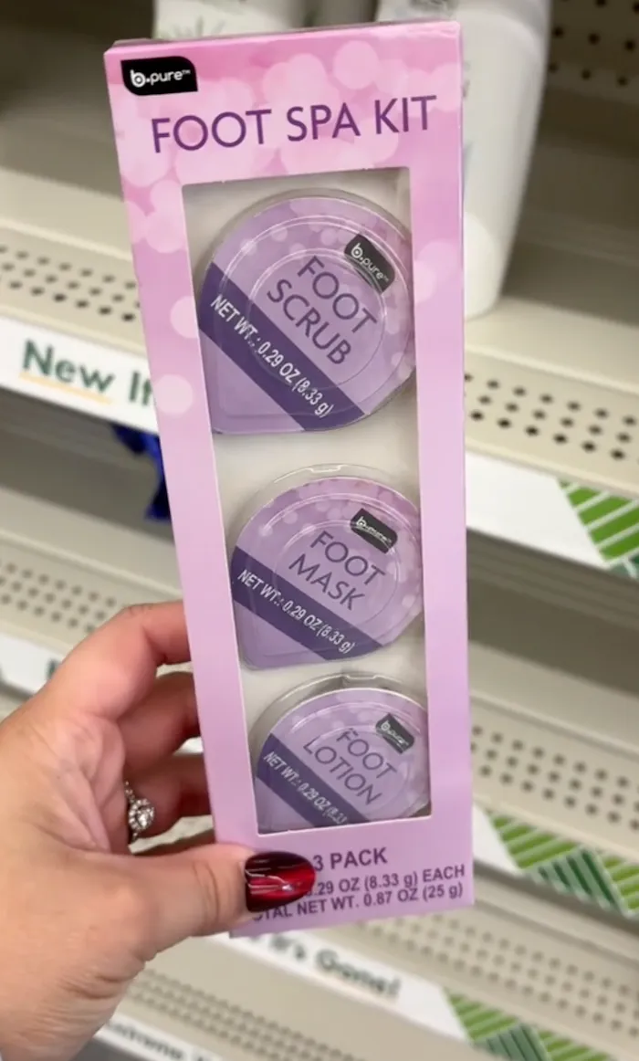 B. Pure Foot Spa Kit at Dollar Tree