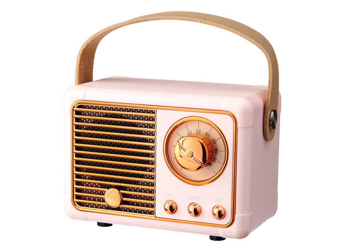 Bauhn Mini Retro Bluetooth Speaker