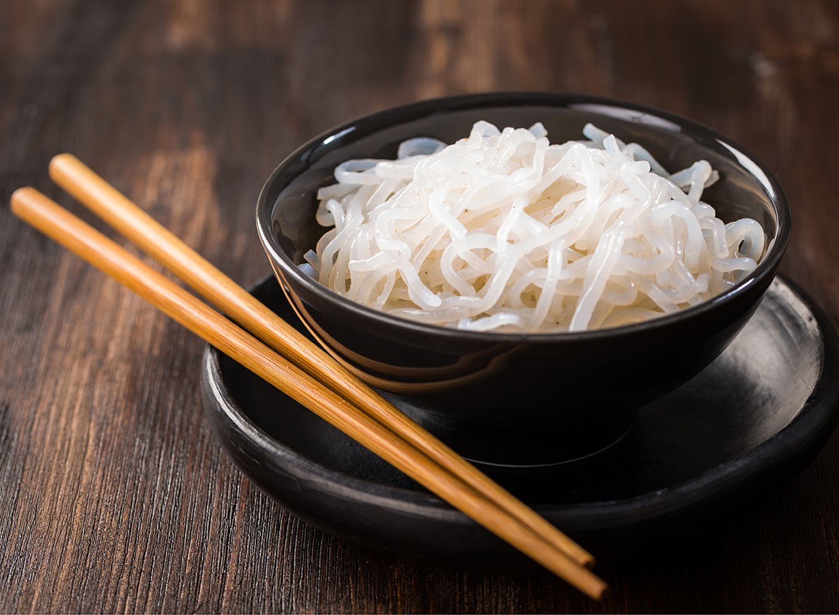 Shirataki noodles (Konjac)
