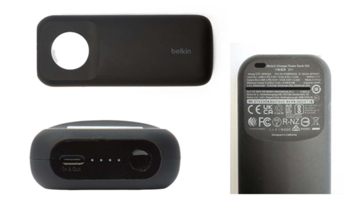 recalled Belkin wireless charger