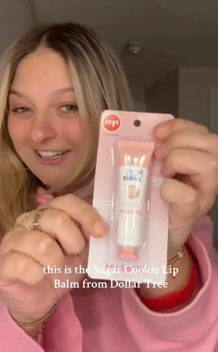 Dollar Tree's new sugar cookie lip balm