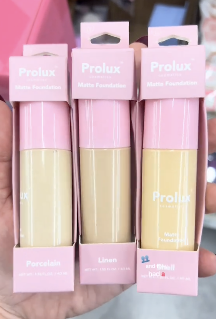 Prolux Matte Foundation at Dollar Tree