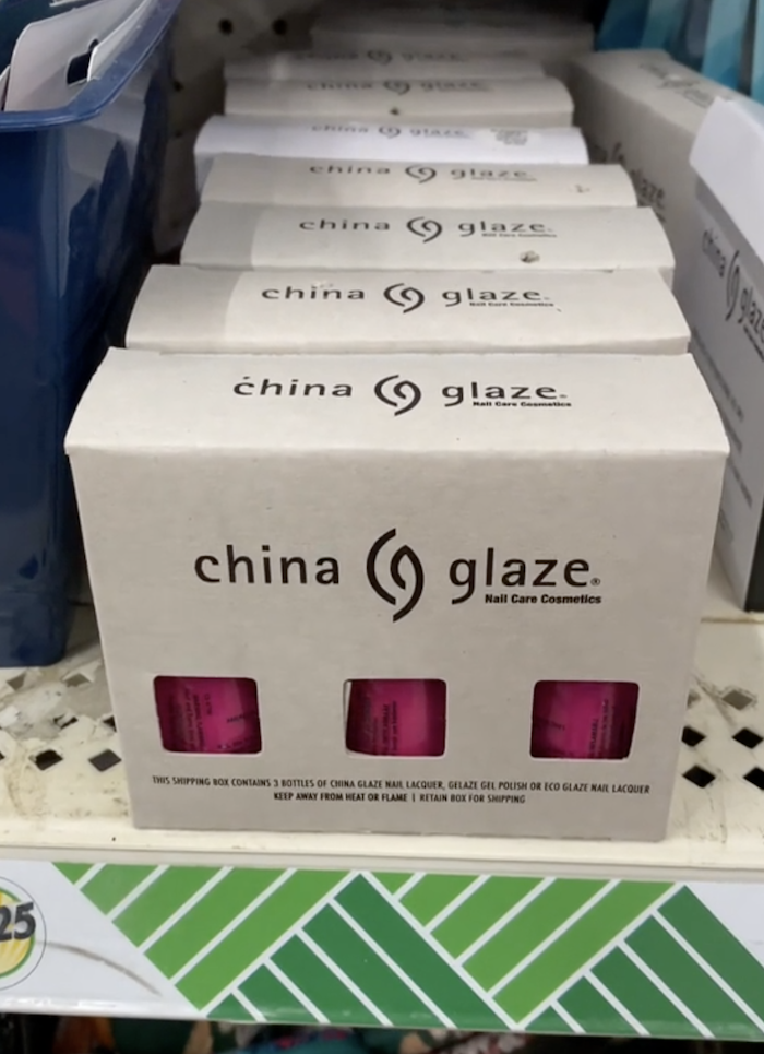 China Glaze Nail Polish at Dollar Tree