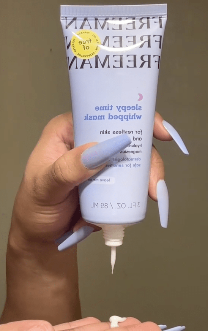 Freeman Sleepy Time Whipped Mask at Dollar Tree