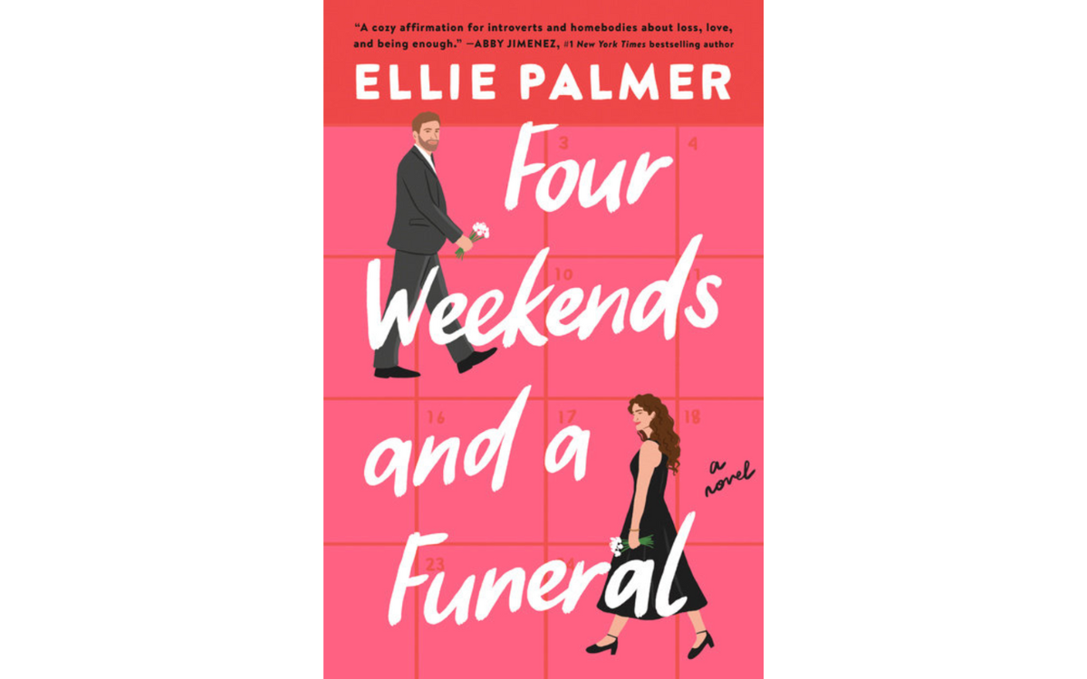Book cover of Four Weekend and a Funeral by Ellie Palmer