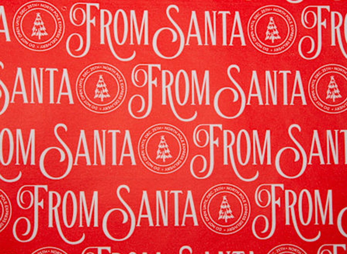 Holiday Jumbo Gift Wrap