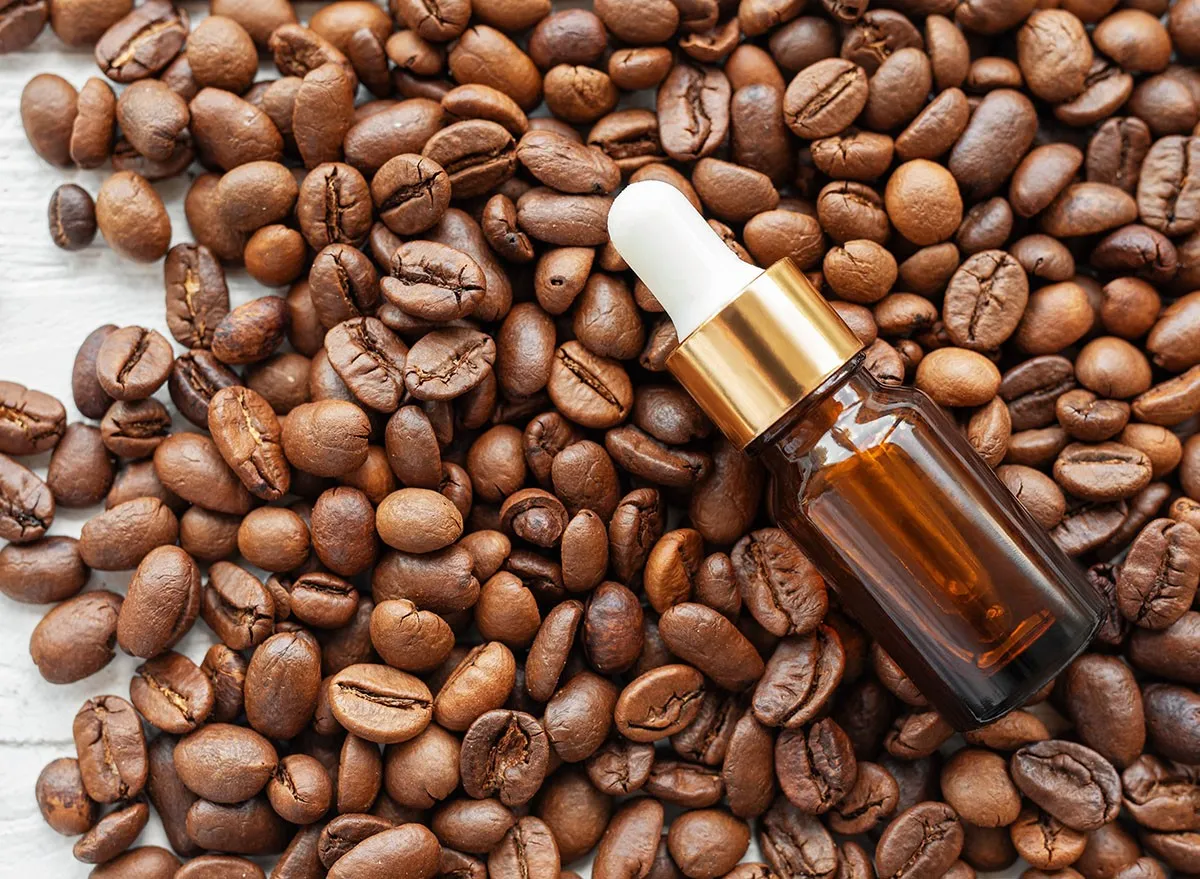 Skincare caffeine eye serum