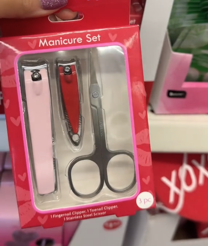 B.Pure Pedicure & Manicure Sets at Dollar Tree