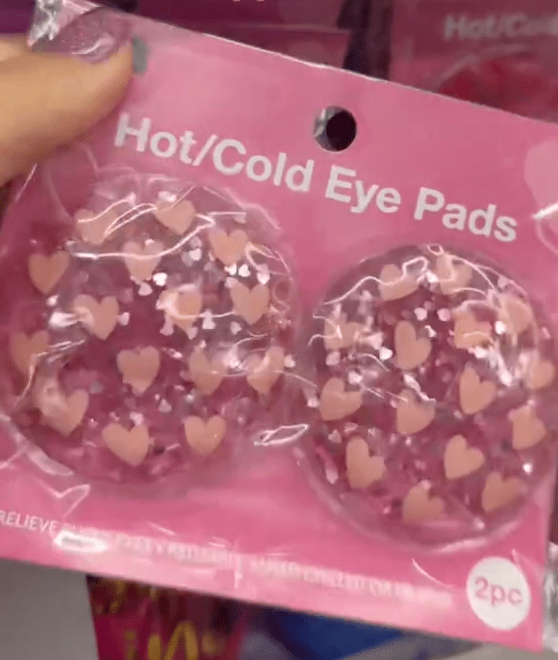 B.Pure Hot/Cold Eye Pads at Dollar Tree