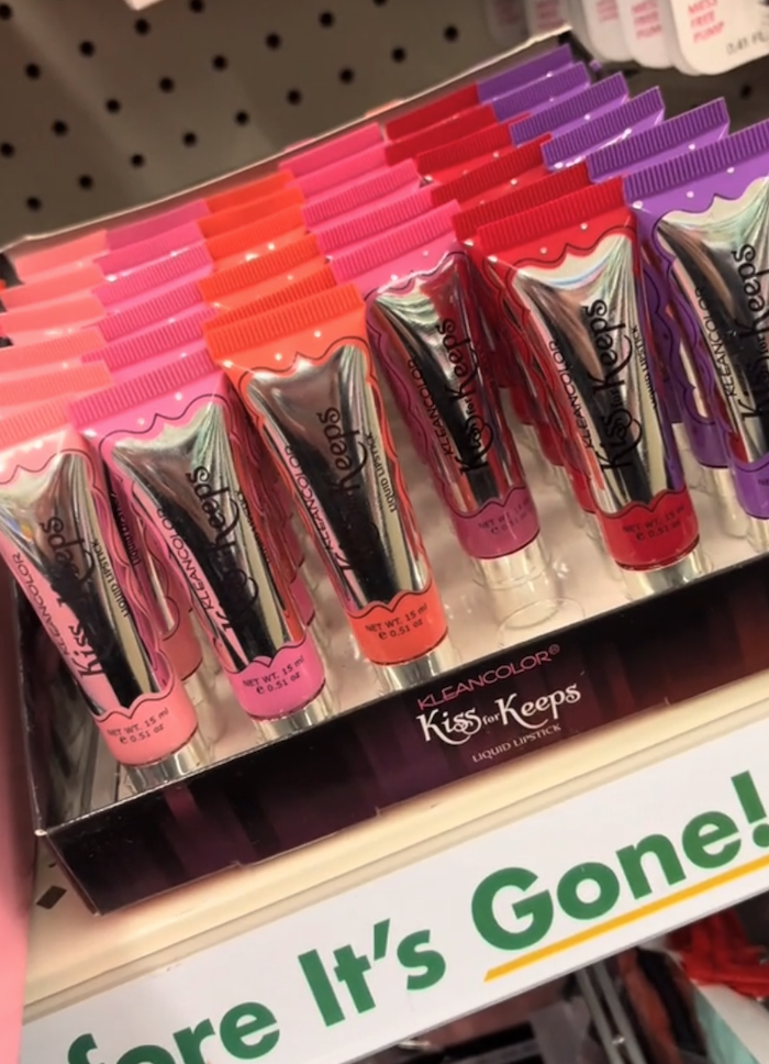 Kleancolor Kiss for Keeps Liquid Lipsticks at Dollar Tree