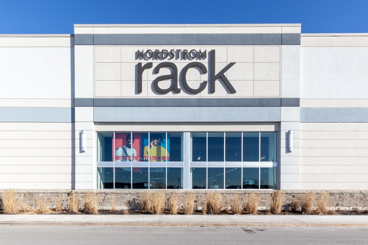 Nordstrom Rack sign
