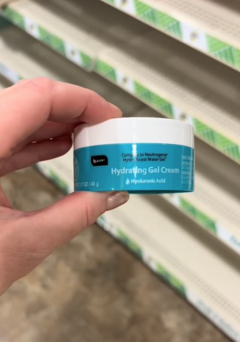 B.Pure Hydrating Gel Cream at Dollar Tree