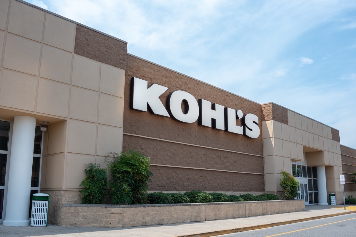 Kohl's Is Closing 27 "Underperforming" Locations—Is Yours on the List?