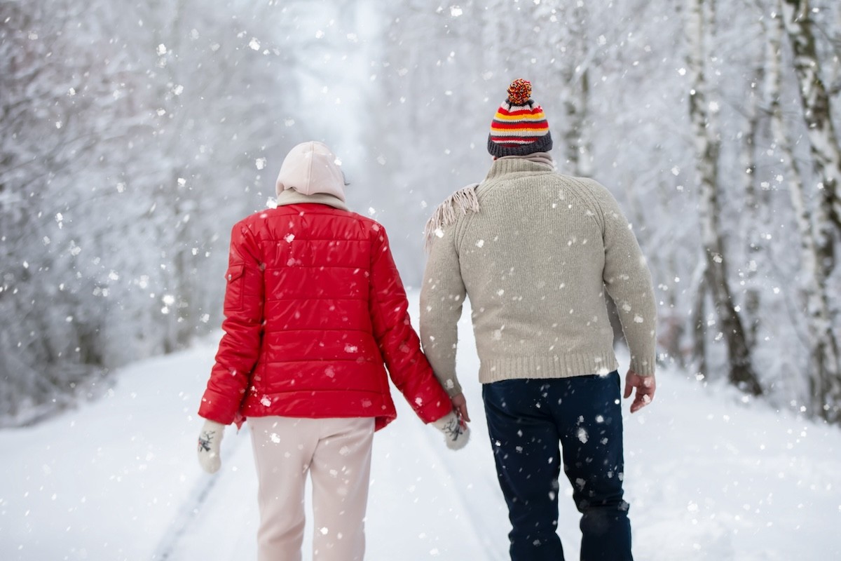 If You're Over 65, Don't Wear These 7 Clothing Items When It Snows