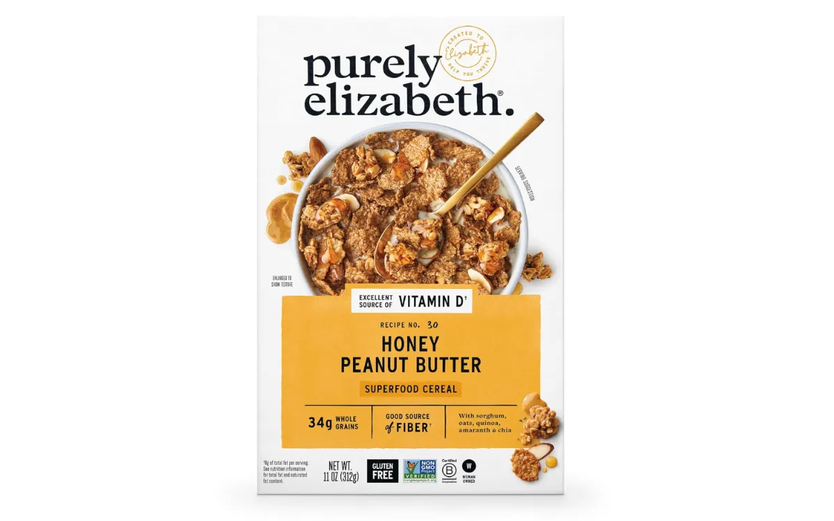 Purely Elizabeth Honey Peanut Butter Cereal