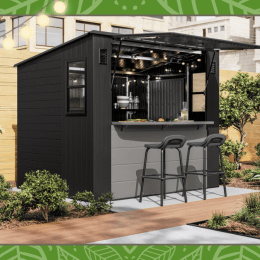 Costco's Chic Outdoor Bar Will Transform Your Yard Into a Resort for Just $1,900