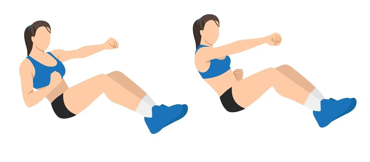 sit up plus jab graphic