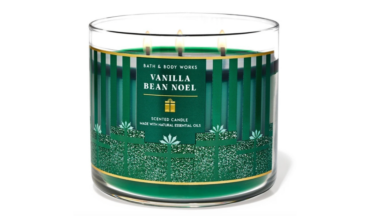 Bath & Body Works Vanilla Bean Noël candle
