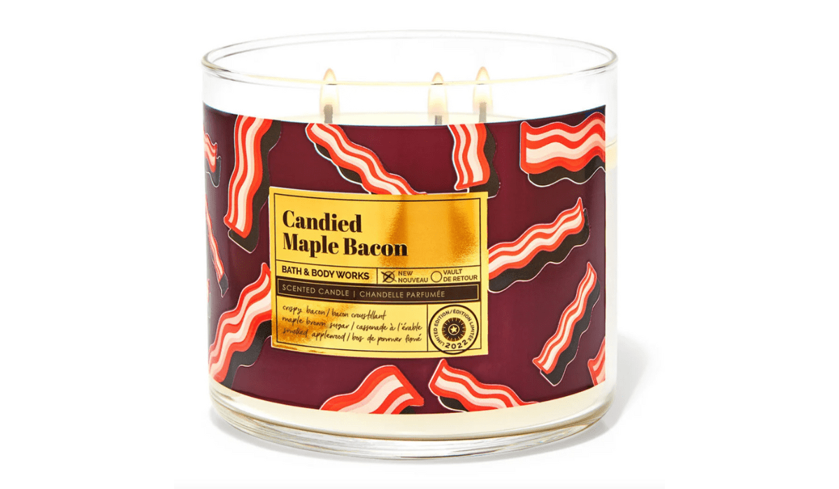 ​Bath & Body Works Candied Maple Bacon candle