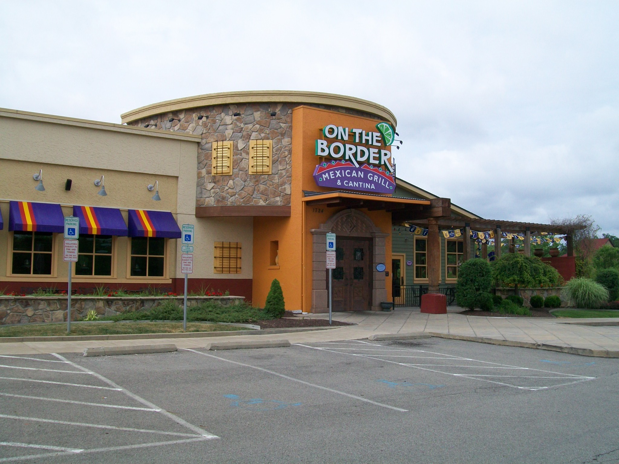 On the Border mexican grill and cantina restaurant