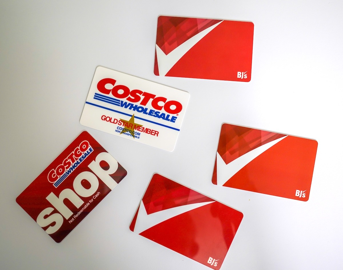 BJ's and Costco cards