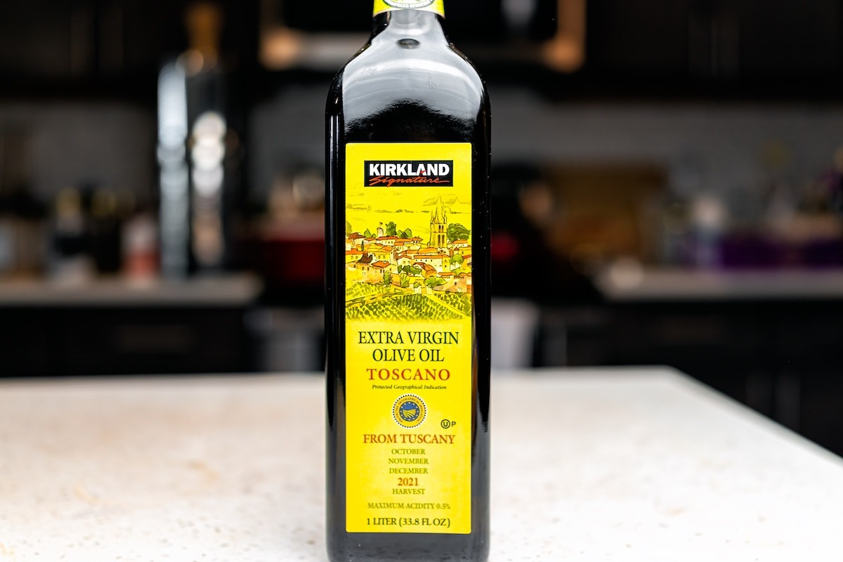 Kirkland Toscano Extra Virgin Olive Oil from Costco