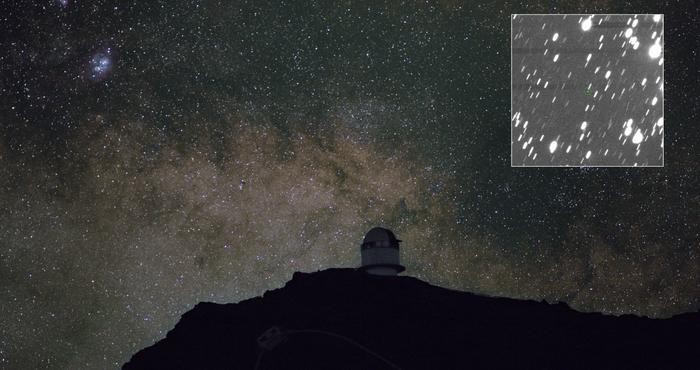 telescope image of Asteroid 2024 YR4