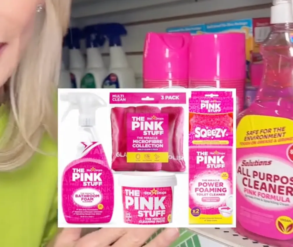 dupes for The Pink Stuff cleaning products at Target