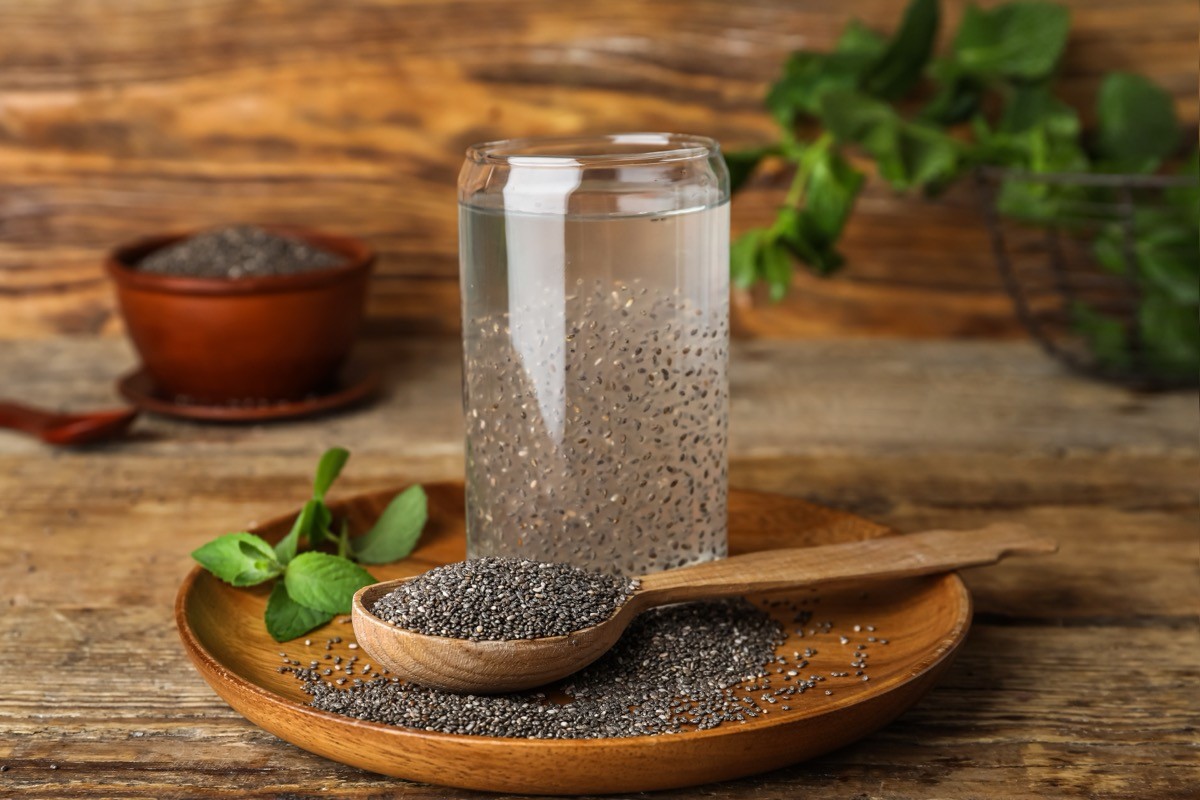 chia seed water