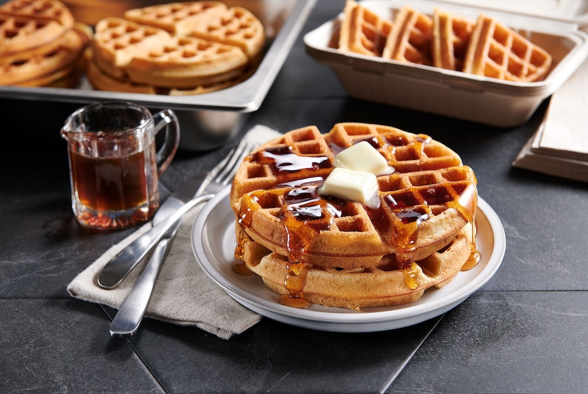 sorghum flour waffles